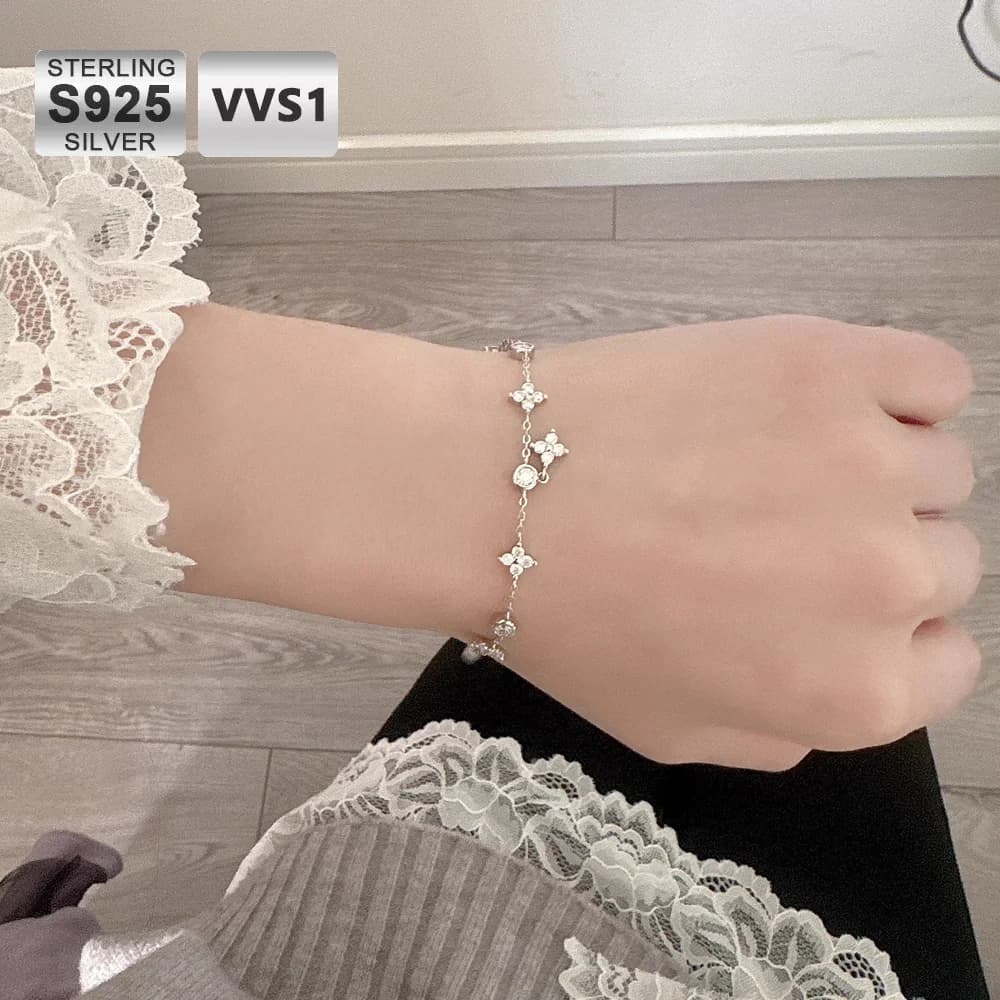 ICEBLING – Bracelets Moissanite classiques de luxe pour femmes
