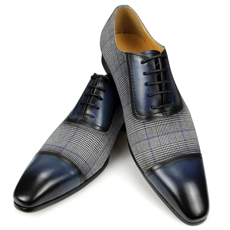 Chaussures en cuir véritable de haute qualité aucun tissé