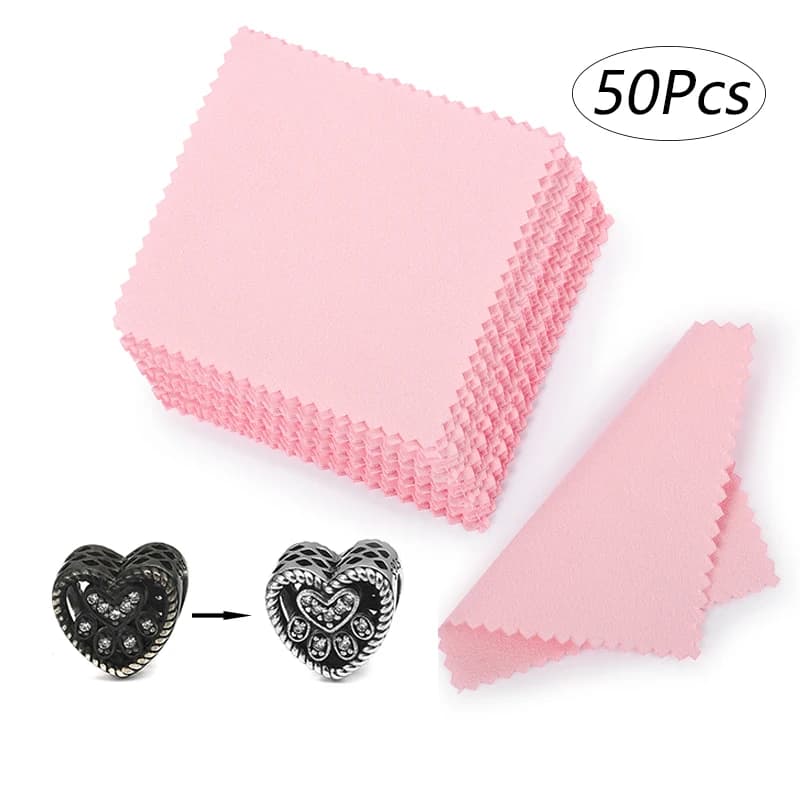 Lingettes nettoyantes pour bijoux