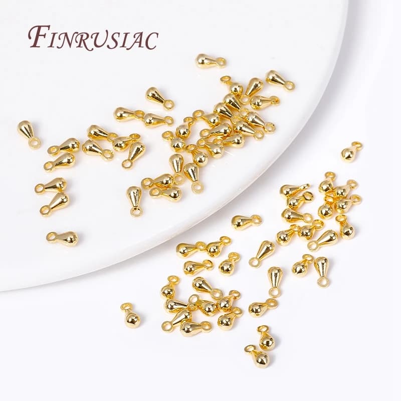 Bijoux en laiton plaqué or 18 carats