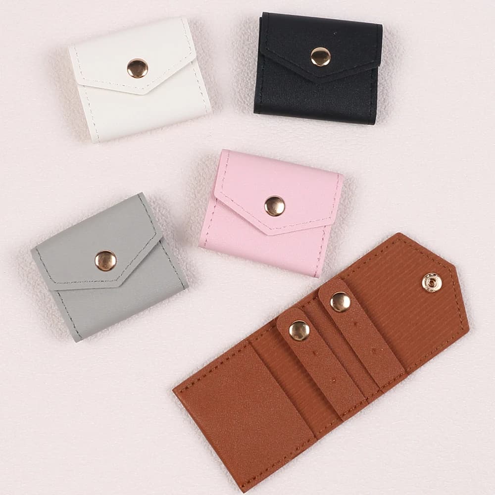 Mini sac à bijoux portable, sac de rangement pour bijoux avec boucle, organiseur pour colliers, bracelets, boucles d'oreilles, bagues, cadeaux