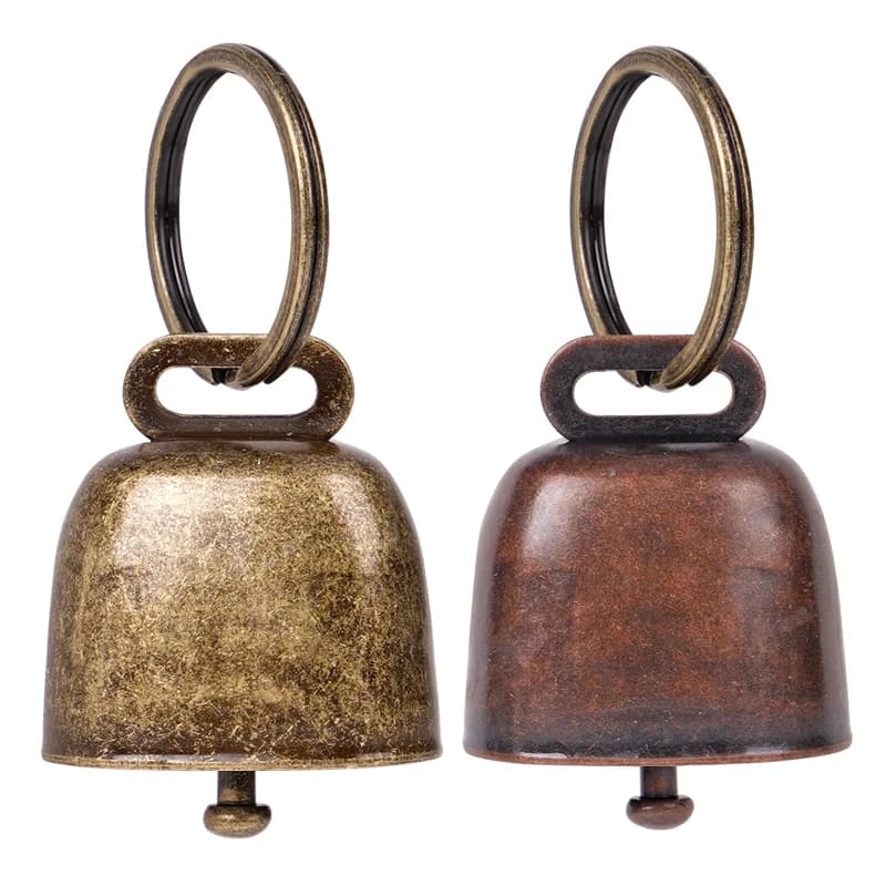 Clochettes rétro en fer pour chevaux, vaches, moutons, chiens et chats, pour colliers, pour animaux de ferme et de pâturage, outils anti-perte