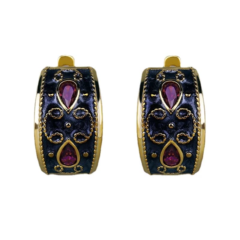 Ensemble de boucles d'oreilles plaquées or pour femmes, bijoux fins, bague de mariage, créateur de laboratoire de formage, mode de luxe