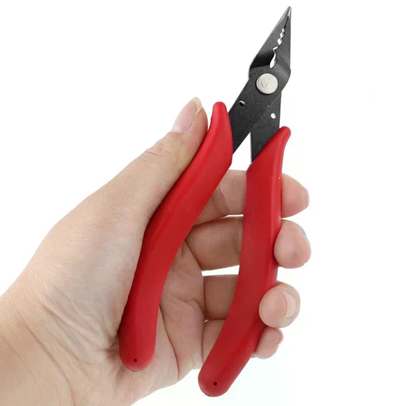 Pince à sertir pour bijoux, outil de fabrication, pince à bec, pinces à sertir pour anneaux de jonction et anneaux fendus, anneaux doubles, accessoires de bricolage
