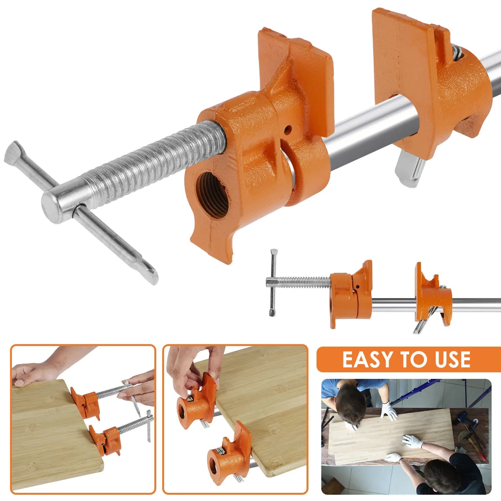 Colliers de serrage de 1/2 pouces