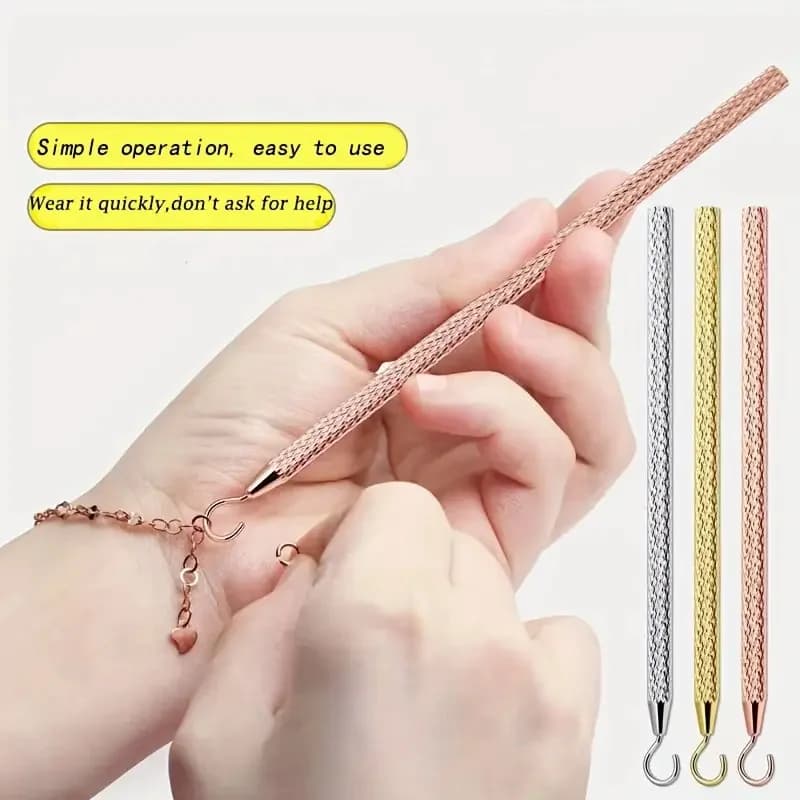 Outil de Bracelet, aide à la bijoux, pince, équipement pour bricolage, collier, montre, fermoirs et fermetures, Kit de fabrication de fournitures