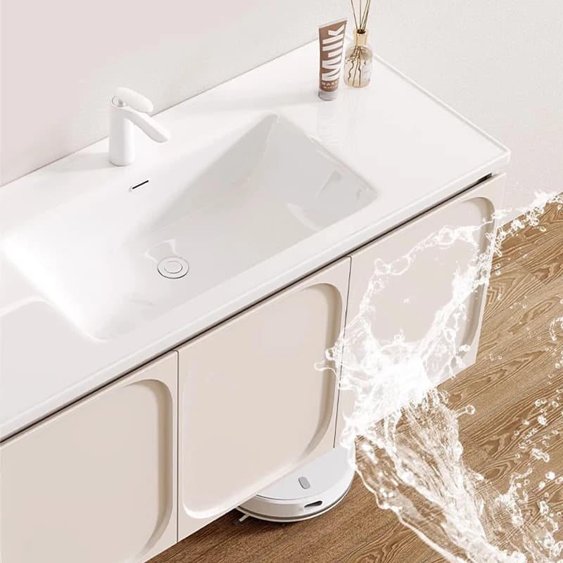 Miroir rangement salle de bain armoire flottant moderne minimaliste vanité
