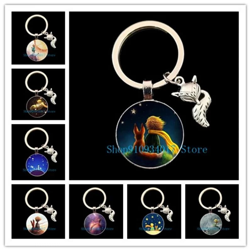 Petit pendentif torche prince en alliage fait à la main, chaîne continent bricolage, cabochon en verre, bijoux mignons, nouvelle mode, 2022