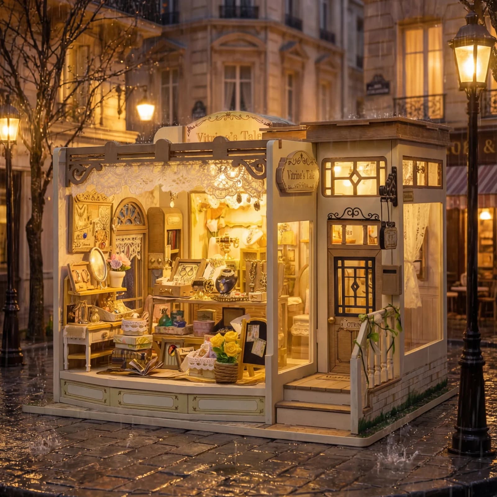 Boutique de bijoux, trésor secret