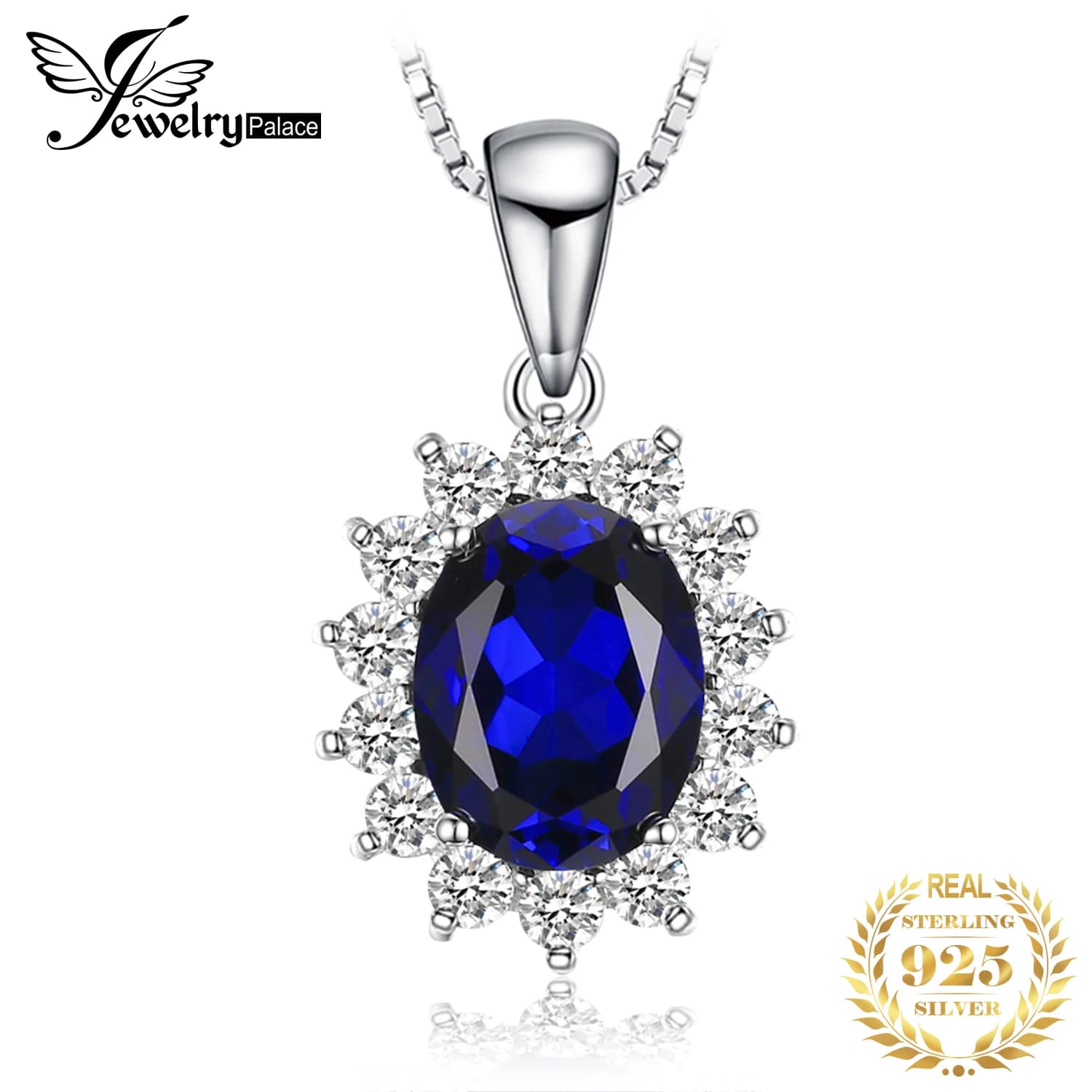Collier avec pendentif princesse Diana