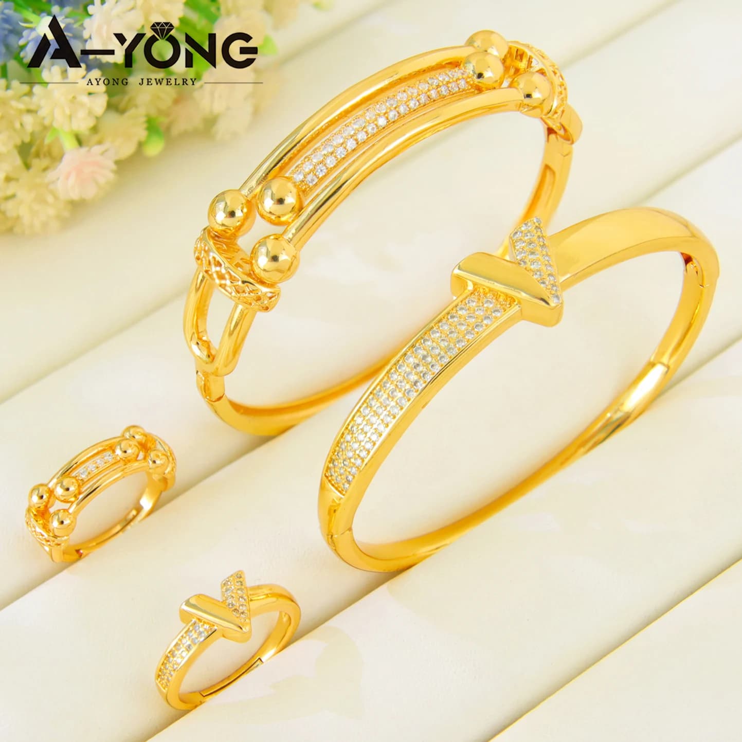 Parure de bijoux en zircon de mode arabe