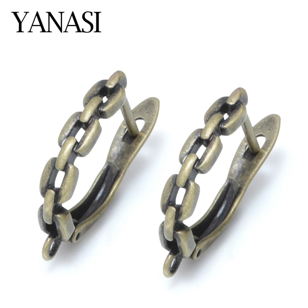 Boucle d'oreille en bronze JOEarring pour femme, crochets, accessoires de bricolage, bijoux, fournitures exécutives, nouveau, prairie