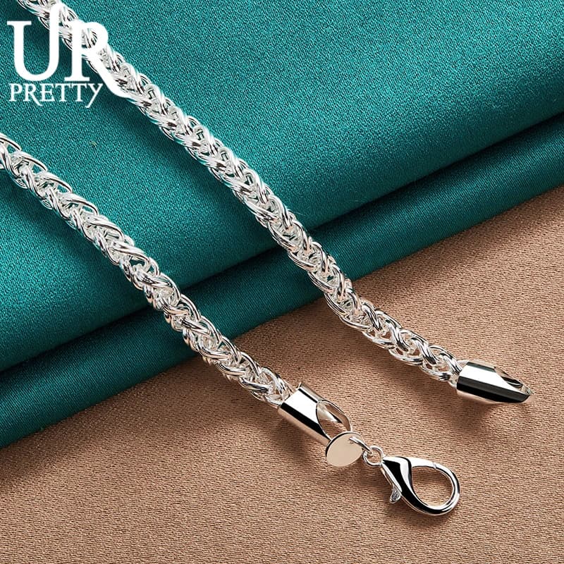 Collier en argent regardé 925 pour homme et femme