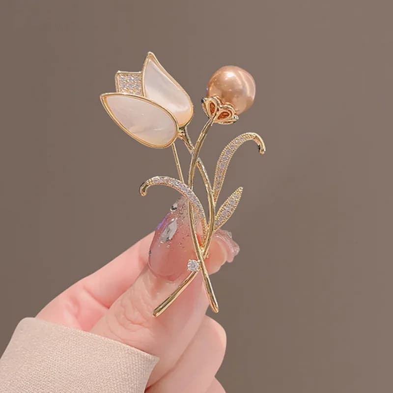Broches de luxe en Zircon pour femmes