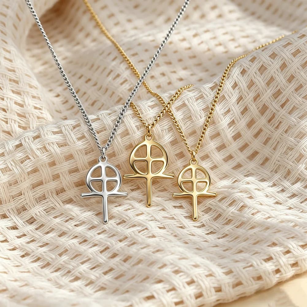 Collier Croix Gnostique