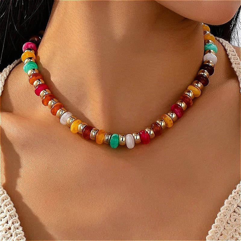 Collier tendance de style européen et américain pour le quotidien