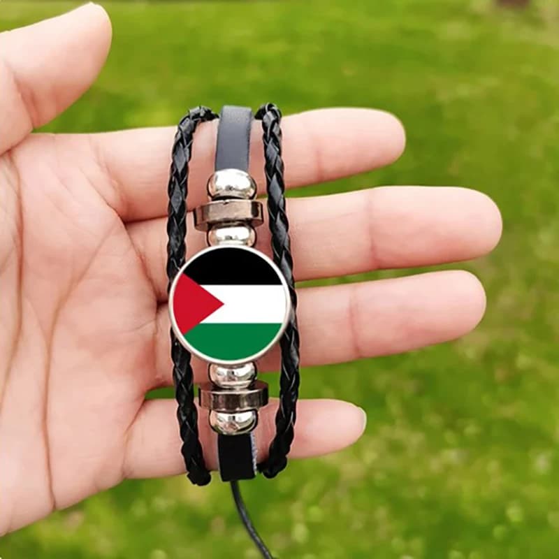 Bracelet en cuir tressé multicouche pour hommes et femmes