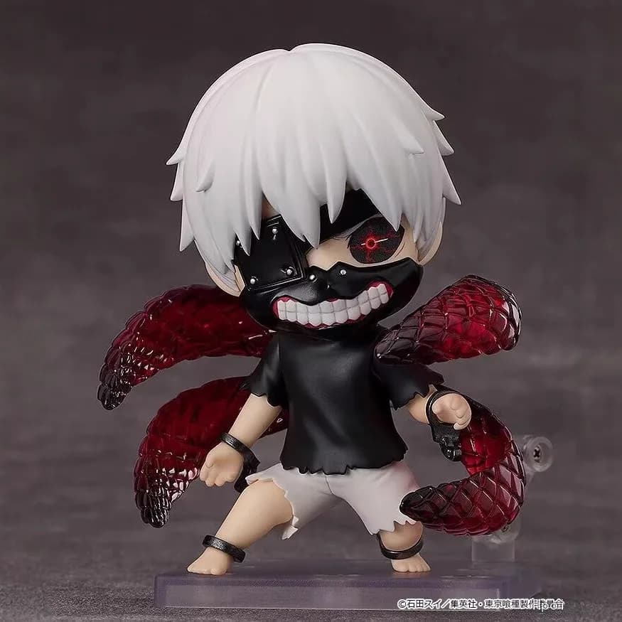 Tokyo Ghoul Kaneki Ken No.2734 Figurine d'action articulée avec visages interchangeables Figurine de collection d'anime Décoration de bureau