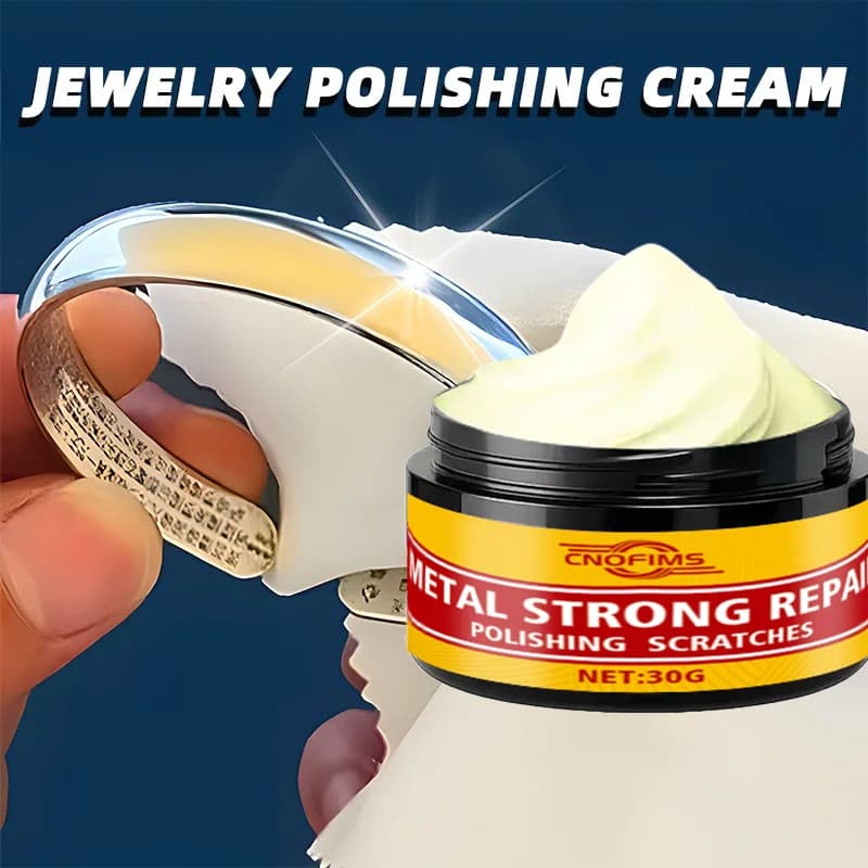 Crème de polissage pour bijoux - Idéale pour prendre soin de vos