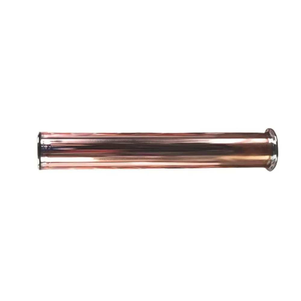 Clamp 2" 51mm (OD64mm) L=150mm Sanitary Tri Clover Copper Spool Tube/Pipe,Tri Clamp Copper Pipe For Distillation