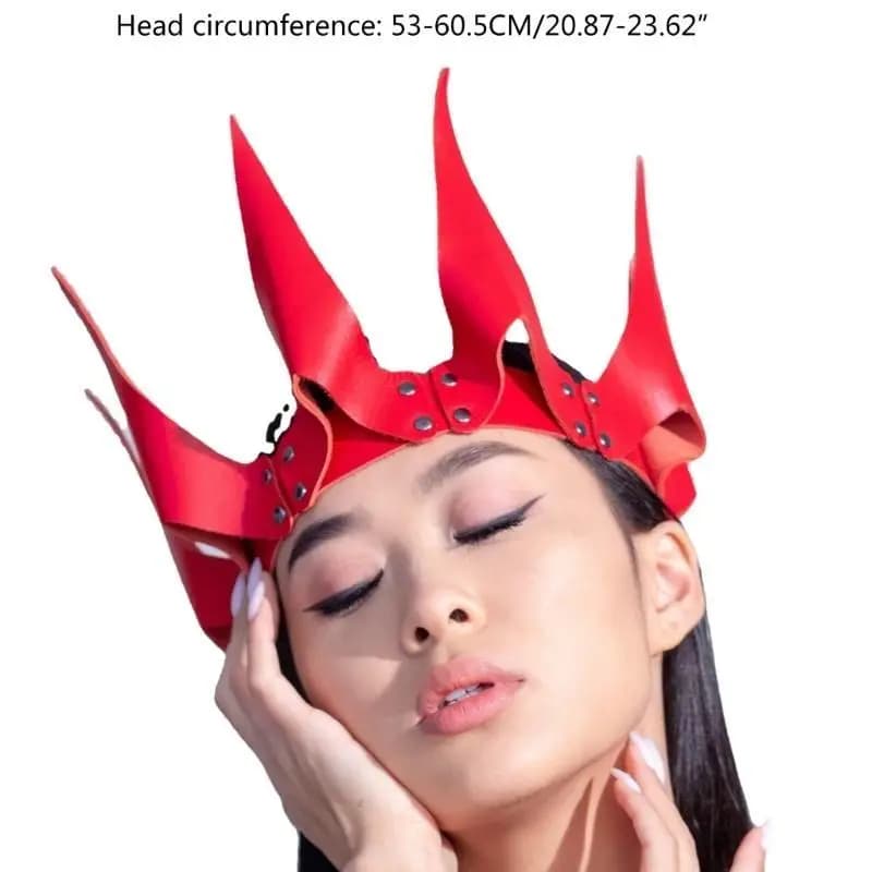 Couronne chevalier médiéval 39BD, bandeau Cosplay, accessoires déguisement fête d'halloween
