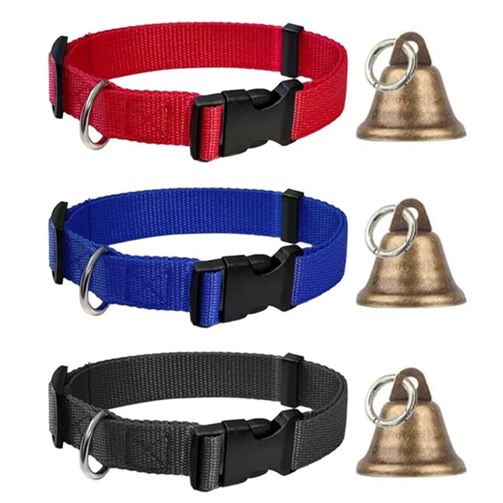 Colliers de chèvre avec cloches, cloches de pâturage pour cheval, mouton, collier réglable pour animaux de compagnie, cloche forte Anti-perte pour petits animaux de ferme, mouton, vache, 1 pièce