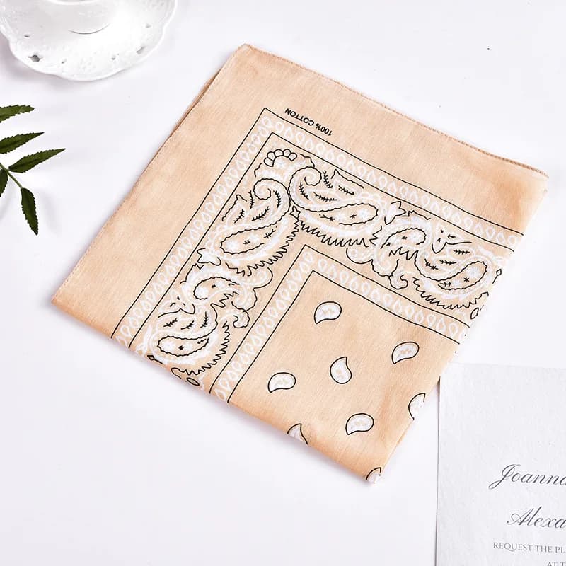 Hip Hop Bandana 23 Styles homme femmes mode bandeaux d'extérieur bandeau de cheveux enveloppes de poignet foulards de cheveux accessoires de cheveux de haute qualité