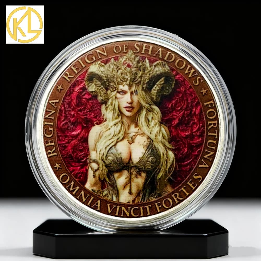 2025 pièces de déesse calendrier de l'avent sorcières argent or femme Art Collection pièce cadeau spécial pour les amateurs de pièces de monnaie