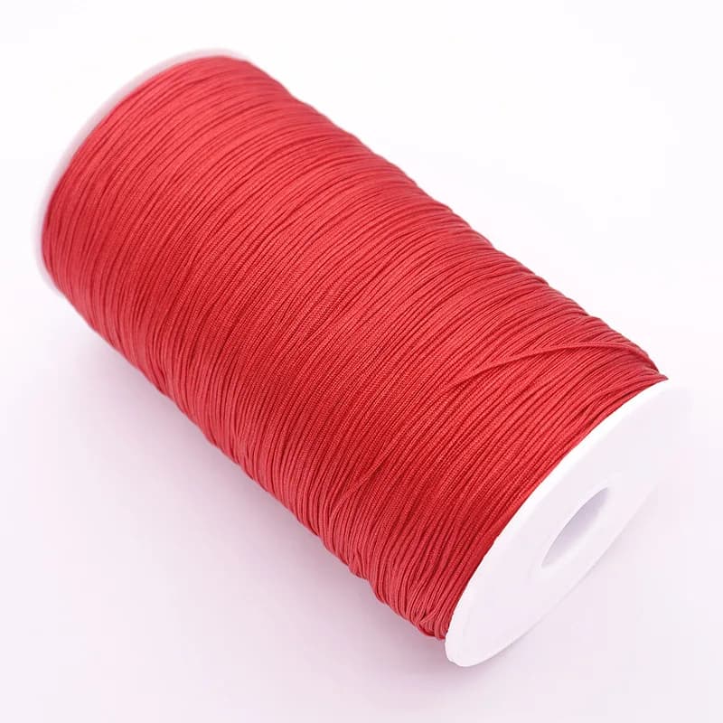 Ligne droite A ligne B bijoux ligne de Jade bricolage tissage accessoires de perles de bouddha ligne de Jade rouge