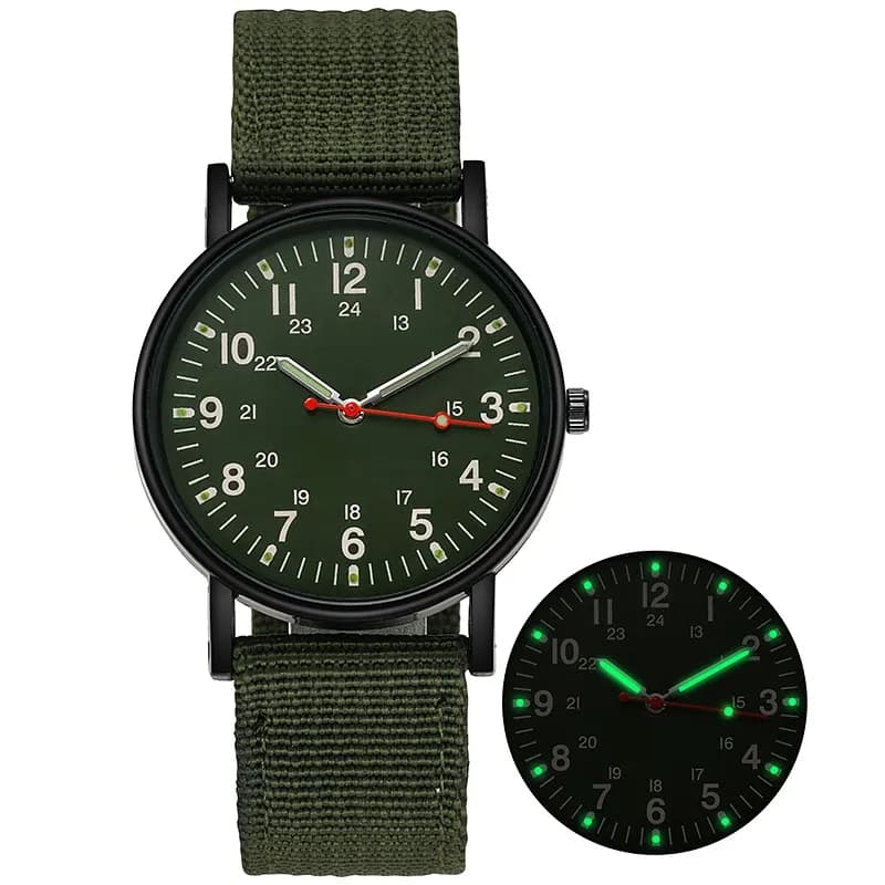 Montre à quartz étanche pour homme