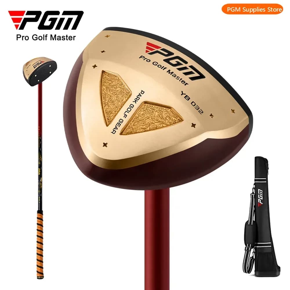 Nouveaux Clubs de Golf PGM pour hommes et femmes, un seul Club Premium Maple The Park, fournitures de Putter à Center de gravité bas avec sac pour pistolet