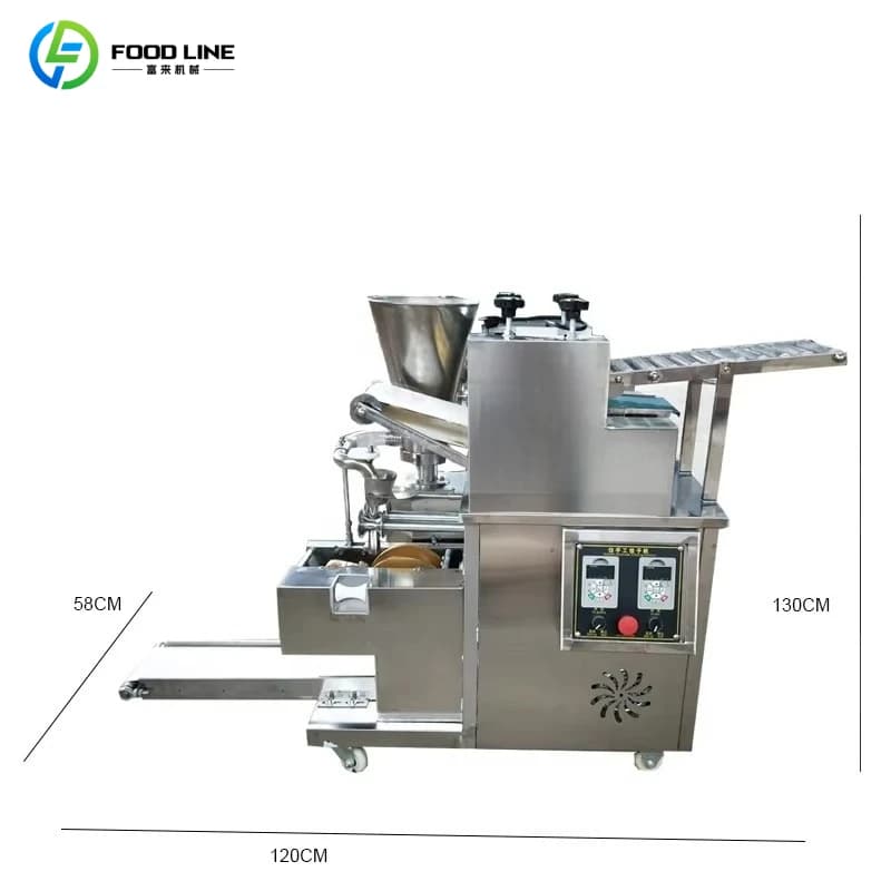 Fabricant de produits de céréales Machine automatique de samosa/fabricant de tarte de boulette de restaurant américain/canadien