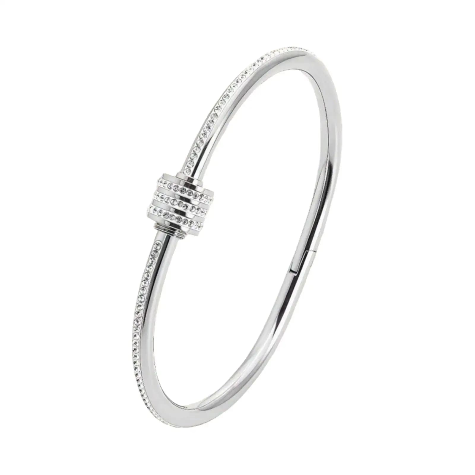 Bracelet en acier inoxydable pour femmes et hommes