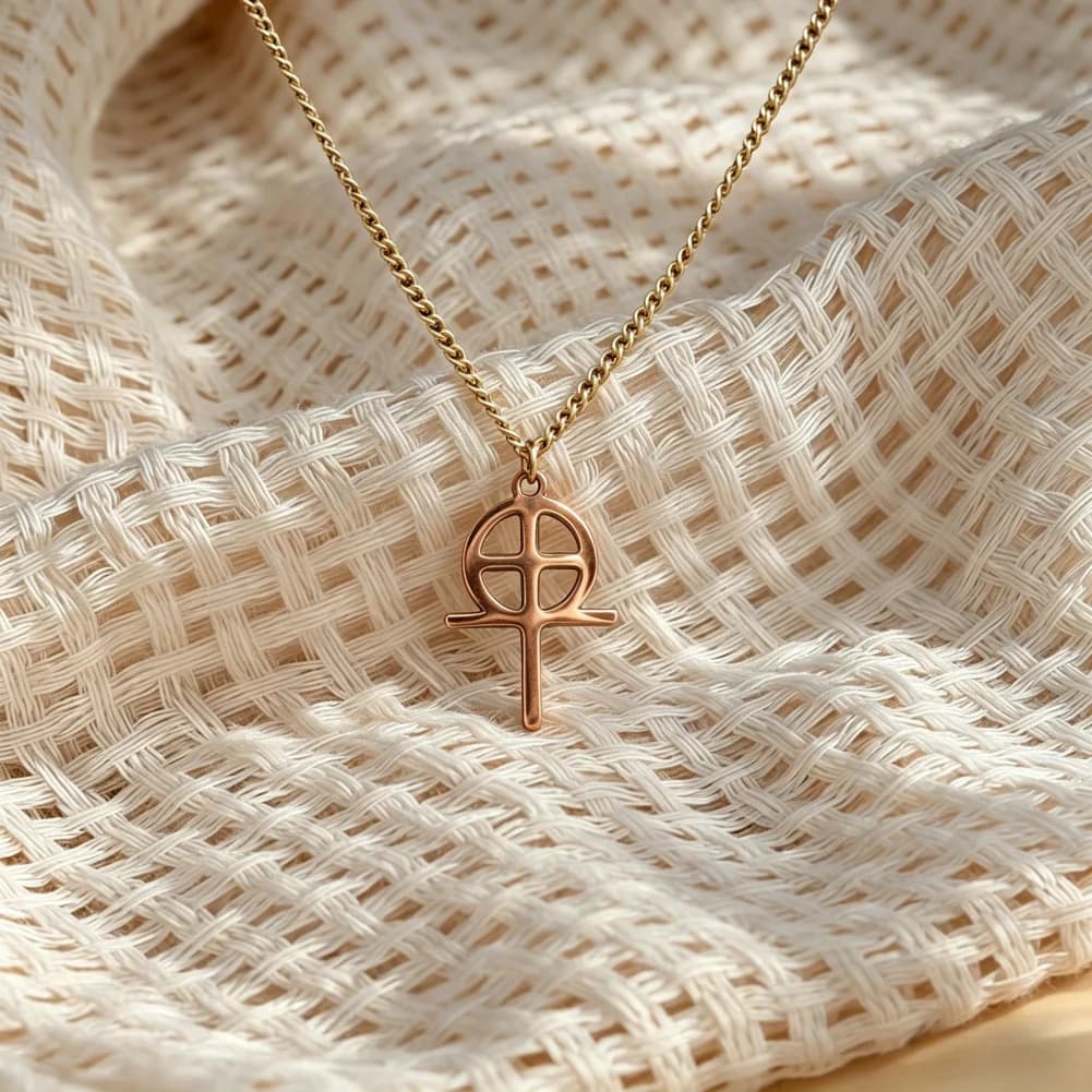 Collier Croix Gnostique