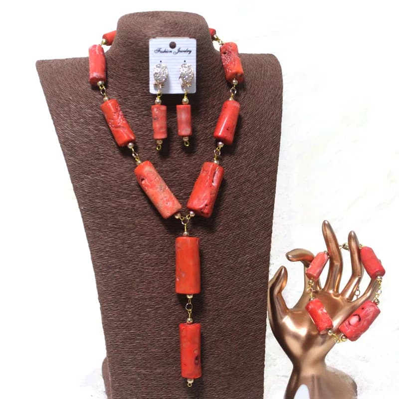 Dudo NigWin-Ensemble de bijoux pour salles africaines, perles pour mariages, à vendre, 2024