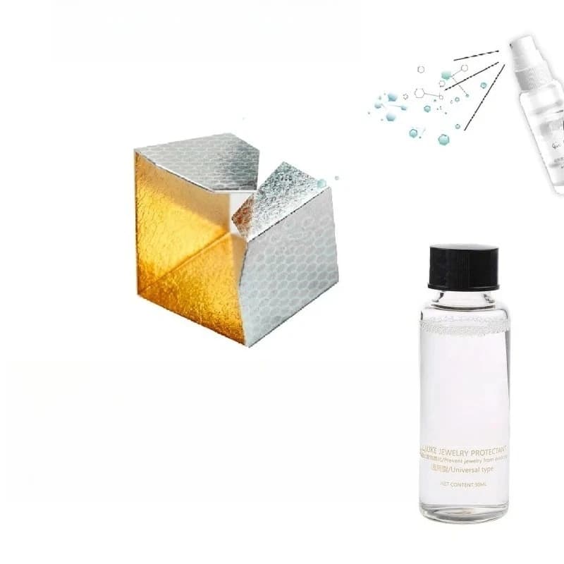 Revêtement protecteur transparent pour bijoux, anti-ternissement, anti-allergie et anti-usure pour usage quotidien, outil d'entretien des bijoux en métal hypoallergénique DIY