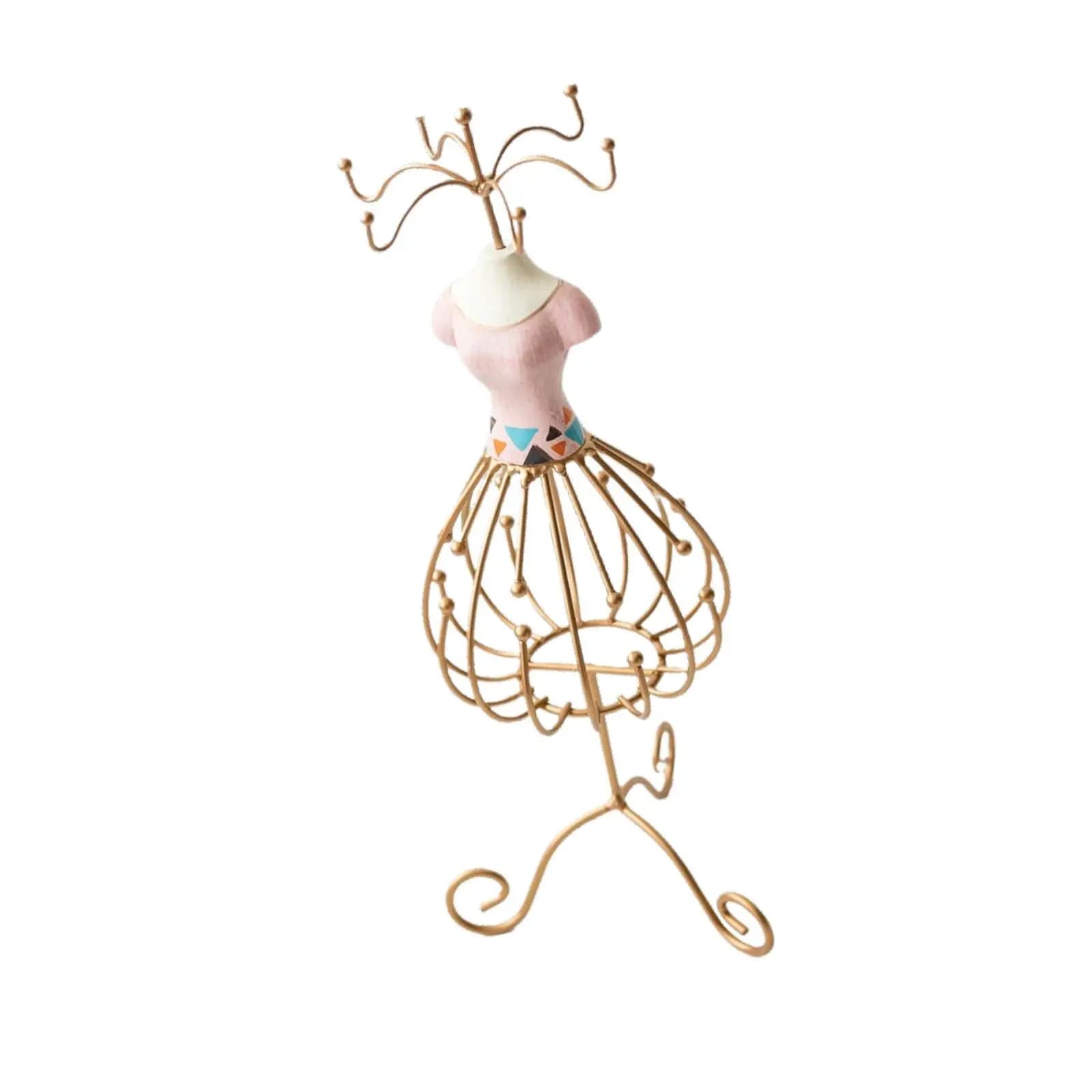 Présentoir à bijoux Princesse, Décoration d'intérieur, Œuvre d'art moderne, Organisateur de bijoux pour Chambre, Boutiques, Vitrine, Commode, Salle de bain