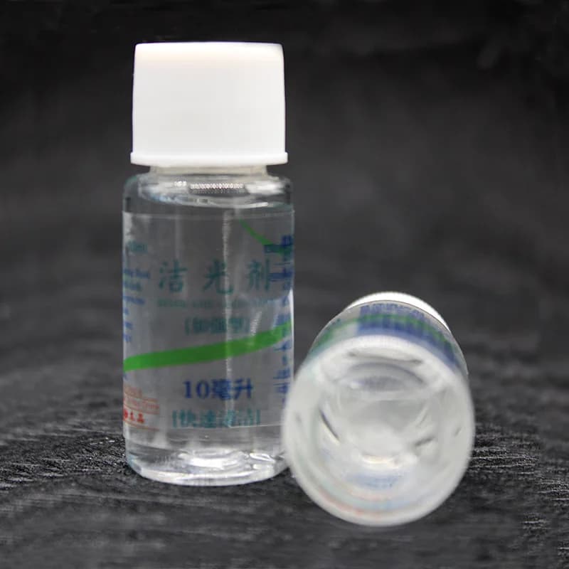 Nettoyeur de bijoux en argent et or, vernis liquide pour l'élimination du ternissement, Kit de Solution de trempage pour bagues et colliers, Non toxique, sans danger pour les pierres précieuses