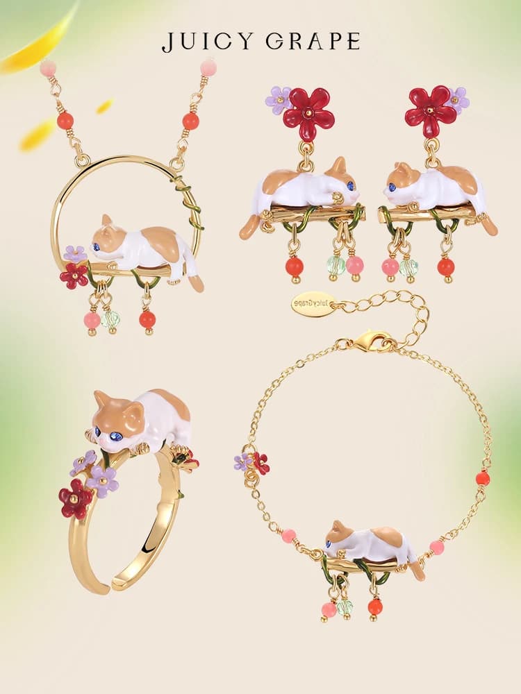 Ensemble de bijoux de luxe en raisin juteux pour femmes