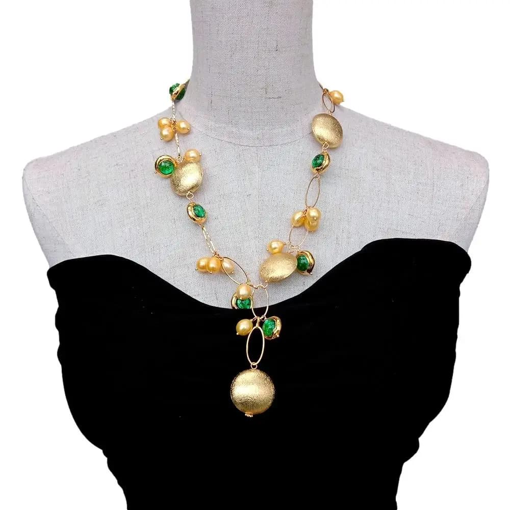 Y · YING – collier en forme de pièce de monnaie pour Femme