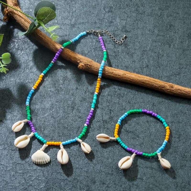 Colliers en coquillage faits à la main pour hommes et femmes, Style bohème océan, mode OL, haut de gamme, bijoux à breloques, vacances à la plage, DIY