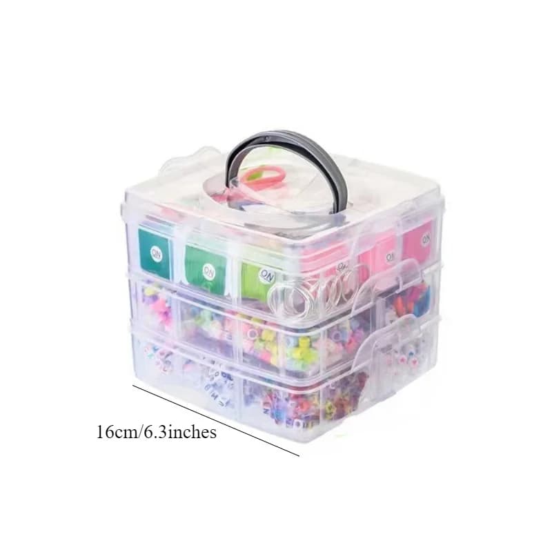 Ensemble d'accessoires de bijouterie DIY 4655 pièces/1 ensemble
