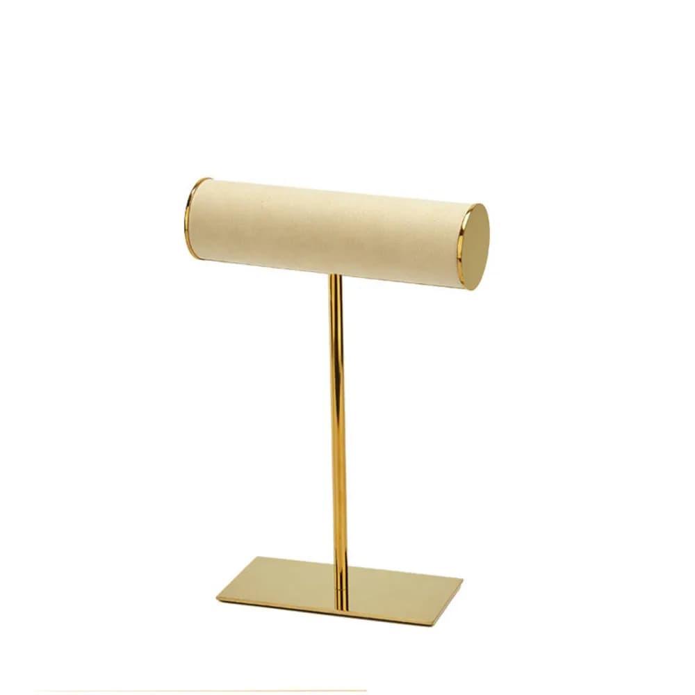 Présentoir de bijoux en acier inoxydable et acrylique, 1 pièce, Double couche, vitrine de bracelets et de colliers, sensation haut de gamme, support de montre