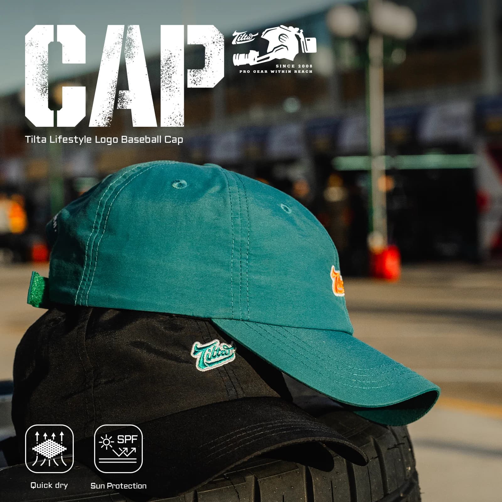 TILTA TL-BC-LL Lifestyle Logo Baseball Cap L Casquette de baseball