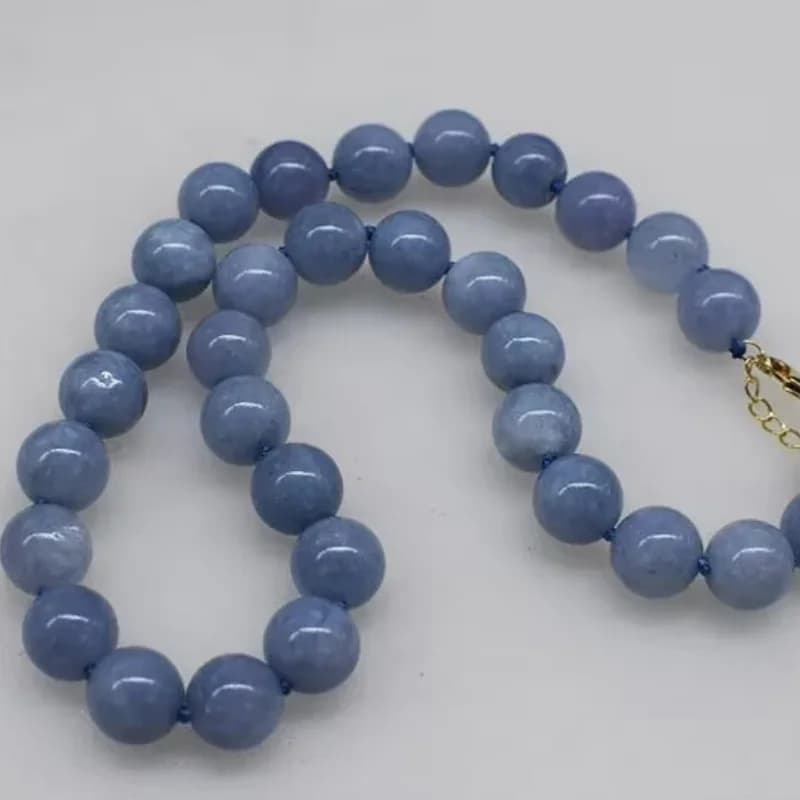 Collier en agate lapis, jade noir, vert, bleu, jaspe, jade violet, 12mm, 43cm, vente en gros, perles naturelles, bijoux pour femme FPPJ