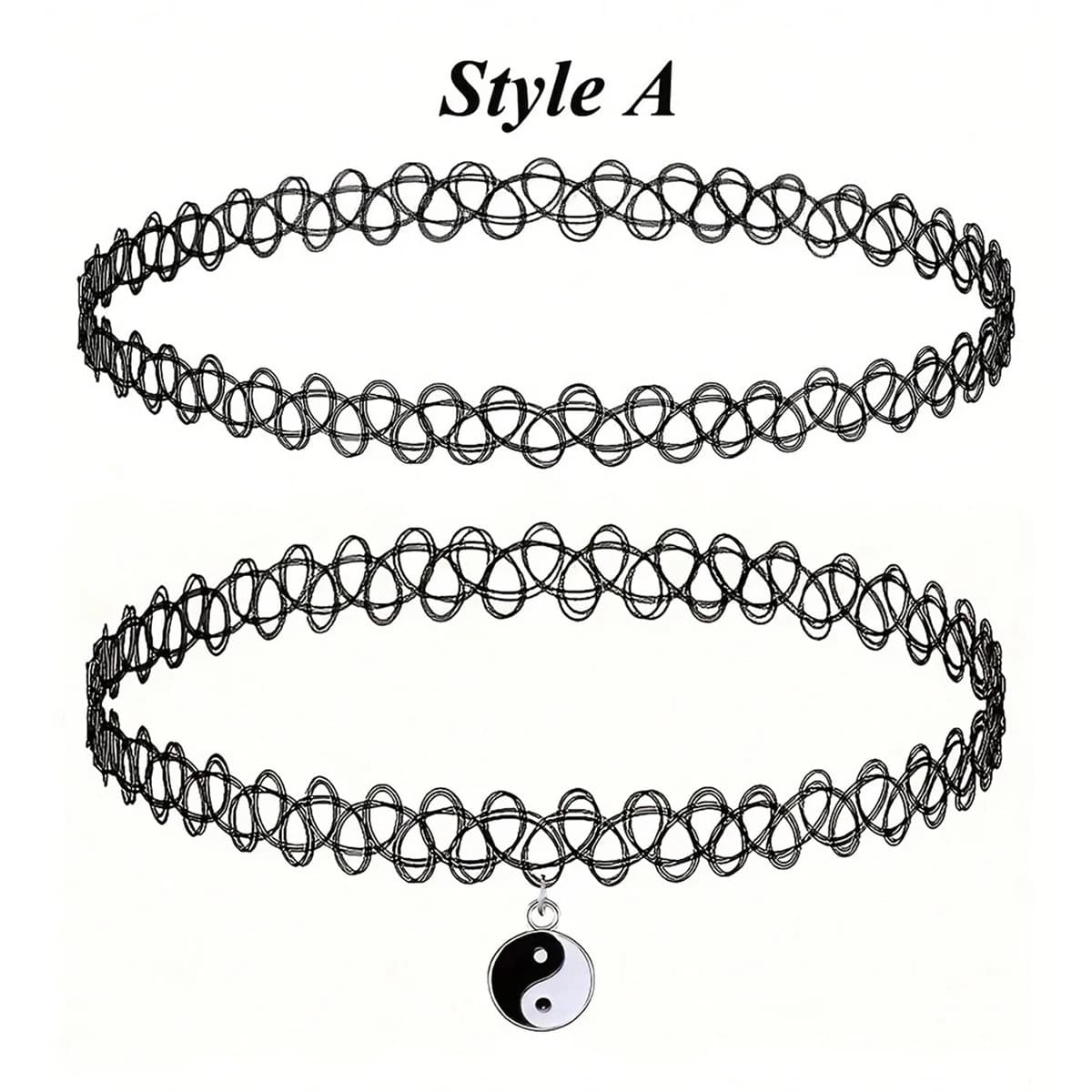 Ensemble de colliers rétro