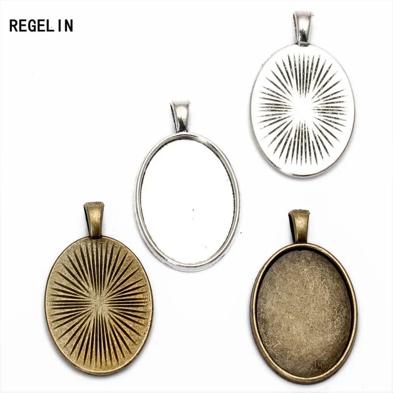 REGELIN – plateau à bijoux en Bronze Antique/métal argenté et cuivre