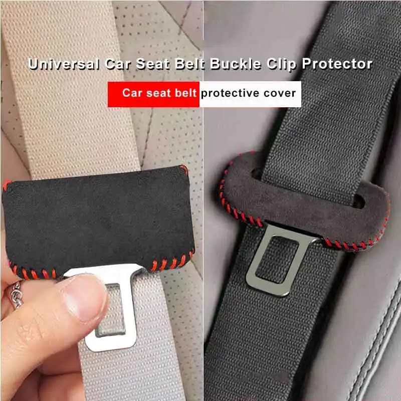 Couvercle de protection de boucle de ceinture de sécurité de voiture, accessoires pour bmw mercedes-benz Audi hyundai kia Honda tesla Toyota Volkswagen ford skoda