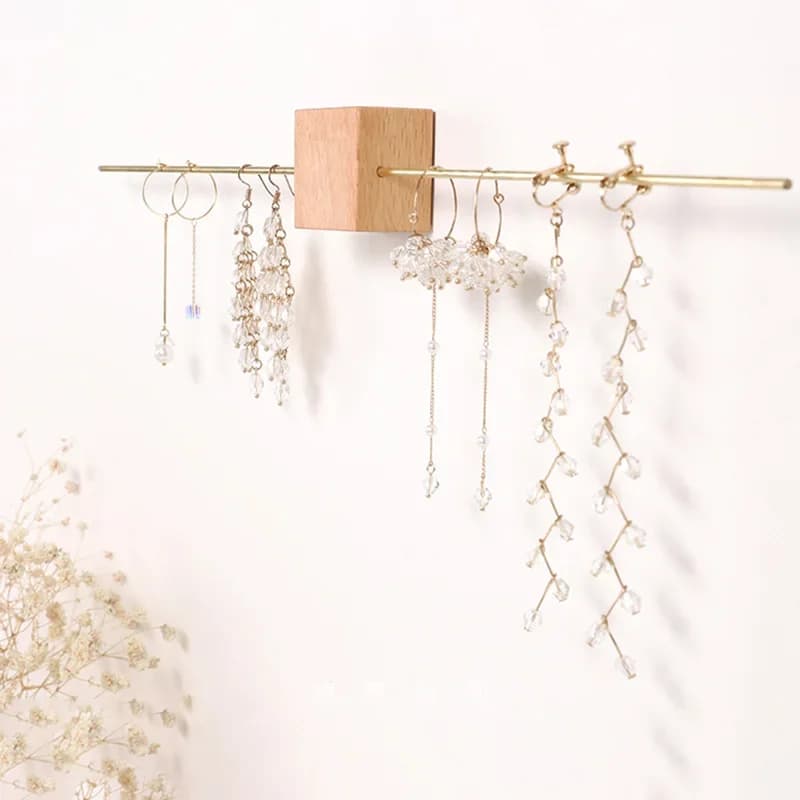 Porte-bijoux mural, organisateur de colliers