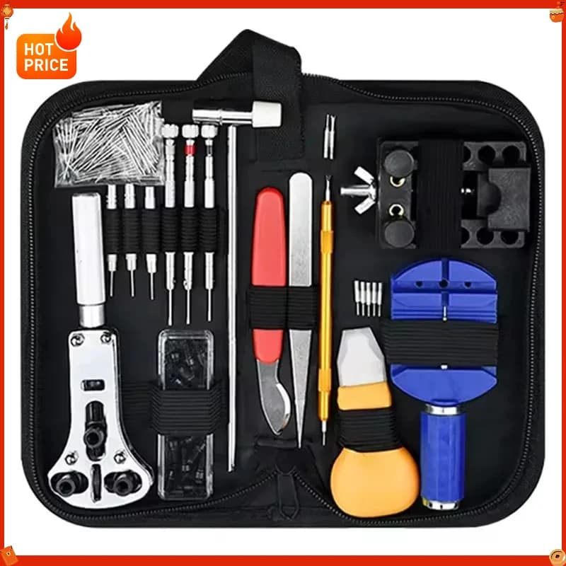 Meilleures ventes : Kit d'outils de réparation de montres 147 pièces – Ensemble d'entretien